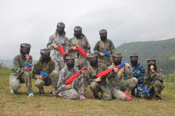 Paintball divertido para grupos y despedidas de soltero